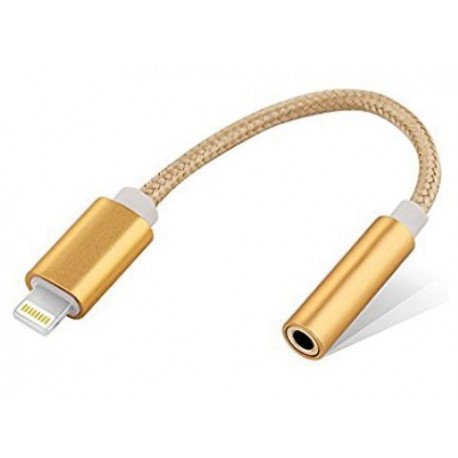 Adaptateur Lightning Mâle / jack 3,5mm pour iPhone