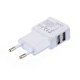 Chargeur USB secteur -  2 ports USB - 1 x 1A + 1 x 2.1A